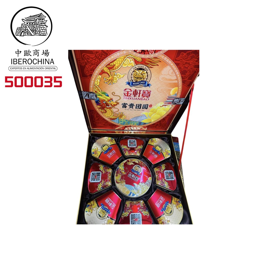 PASTEL LUNA MIXTO 金轩宝富贵团圆月饼礼盒 1.48kg/6