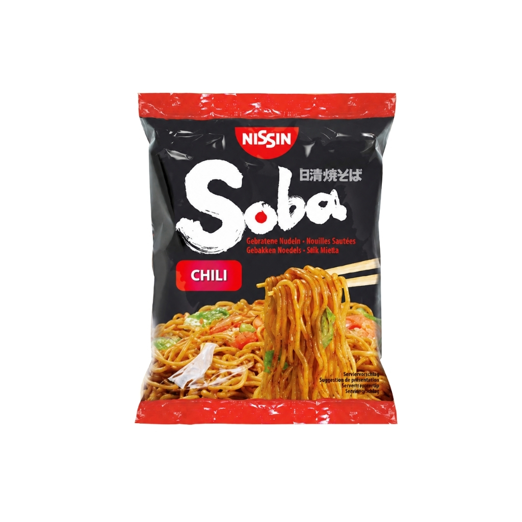 [501102/5T0301] SOBA CHILI *NISSIN* 日清辣炒面 111g/9