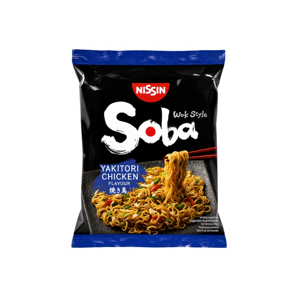 [501103/5T0351] SOBA YAKITORI *NISSIN* 日清烧鸟面 110g/9