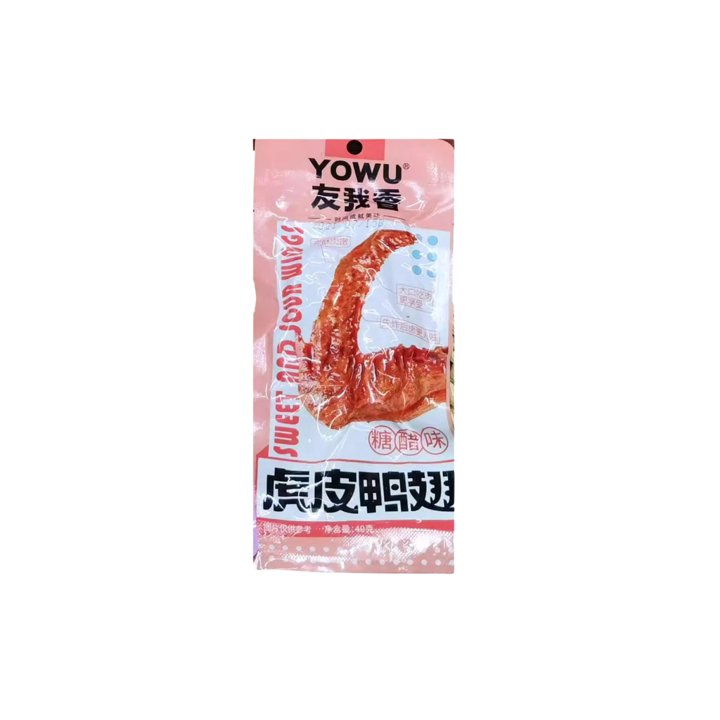ALA PATO AGRIDULCE *YOWU* 友我香虎皮糖醋鸭翅 40g/30