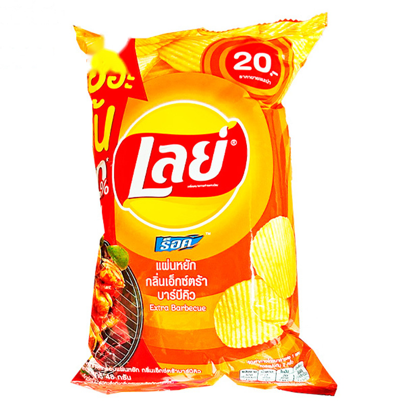 [500064] CHIPS PATATA SABOR EXTRA BARBACOA *LAYS* 乐事薯片 浓厚烧烤味 48g/48
