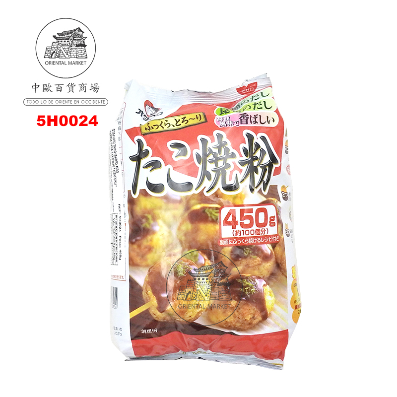 [502141/5H0024] HARINA TAKOYAKI *OTAFUKU* 多福章鱼烧粉 500g/10