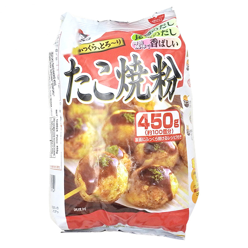 [502141/5H0024] HARINA TAKOYAKI *OTAFUKU* 多福章鱼烧粉 500g/10