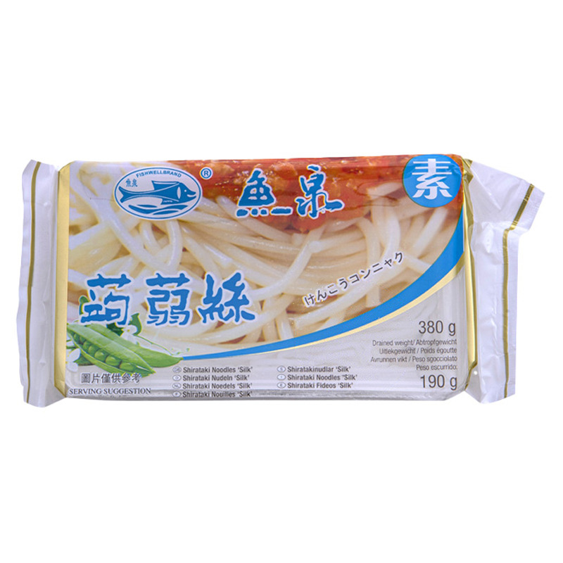 FIDEO KONNYAKU *YUQUAN* 鱼泉魔芋丝 380g/20