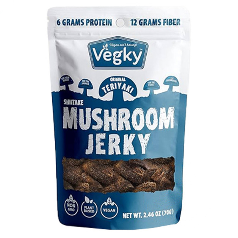 JERKY VEGANO SABOR TERIYAKI *VEGKY* 素牛肉干 照烧味 70g/24