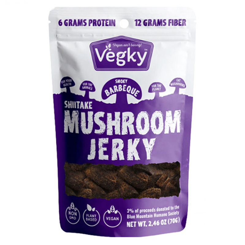 [500086] JERKY VEGANO BBQ *VEGKY* 素牛肉干 烧烤味 70g/24
