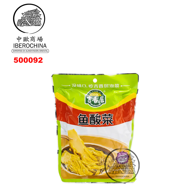 MOSTAZA ENCURTIDO *JXJ* 吉香居鱼酸菜 800g/12