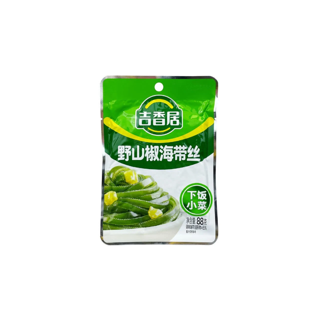 ALGA PICANTE PIMIENTO VERDE *JXJ* 吉香居野山椒海带丝 88g/50