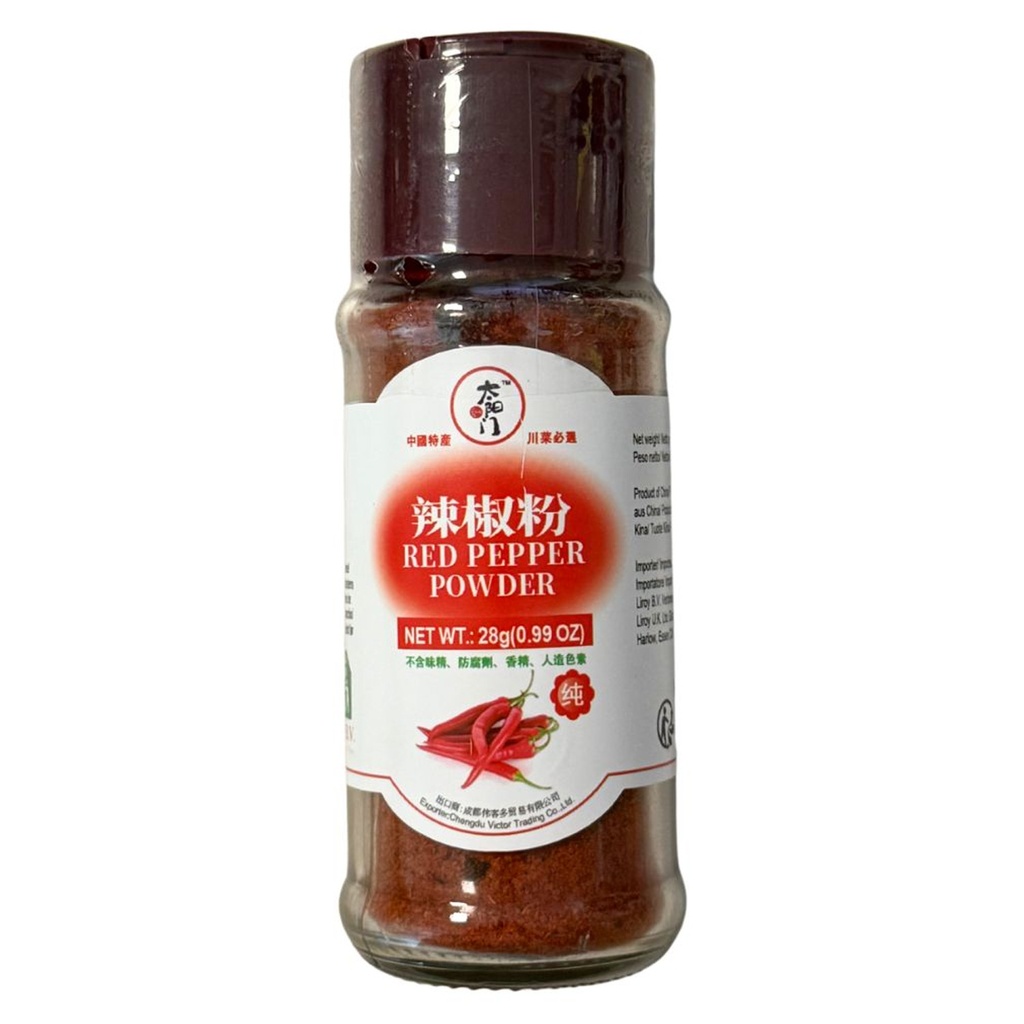[500103] POLVO DE PIMIENTO ROJO *TYM* 太阳门 辣椒粉 28g/24