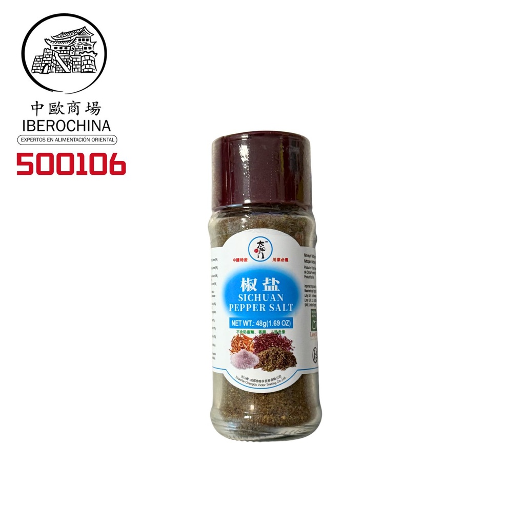 POLVO DE SAL Y PIMIENTO *TYM* 太阳门 椒盐粉 48g/24