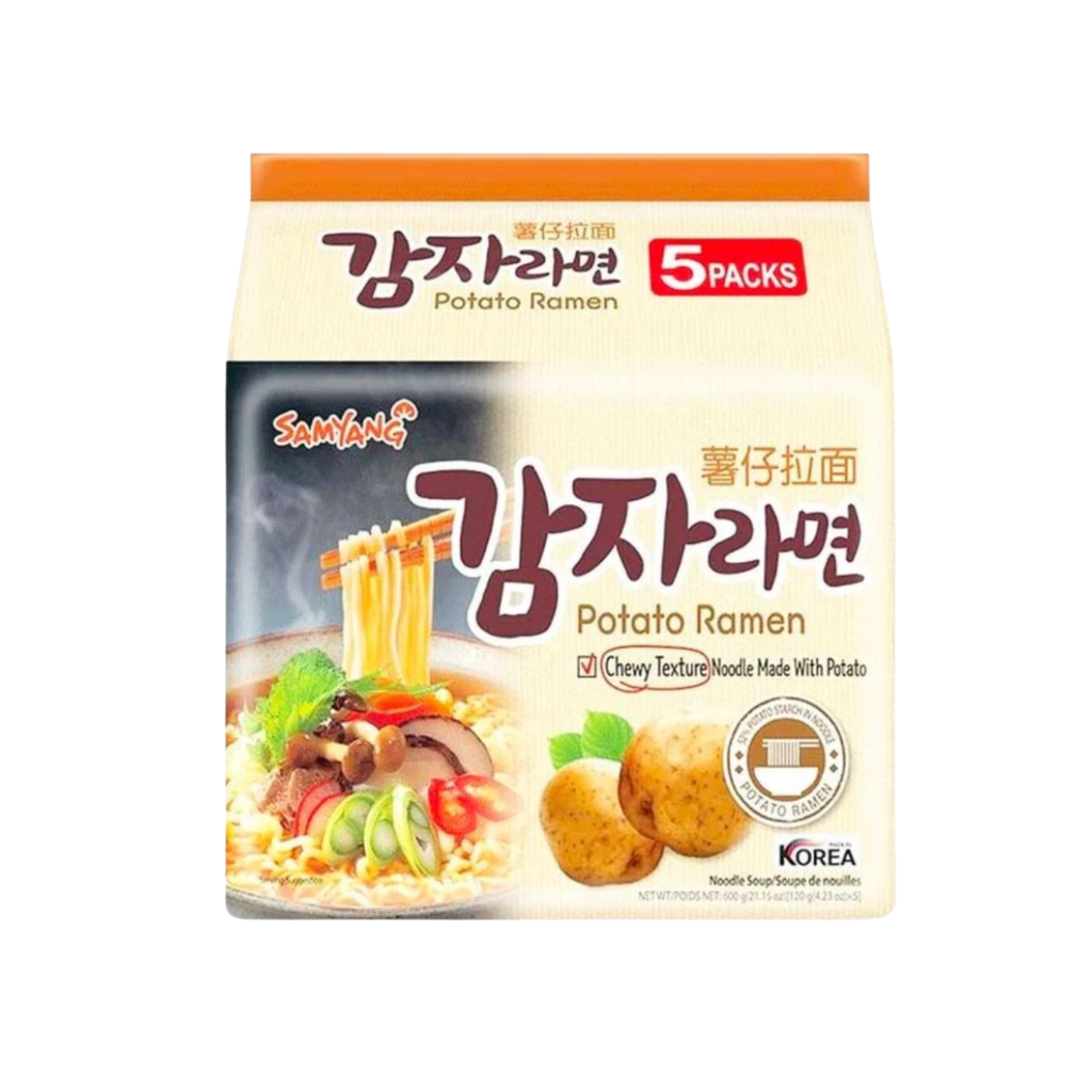 RAMEN PATATA *SAMYANG* 三养土豆拉面五连包 120g/40