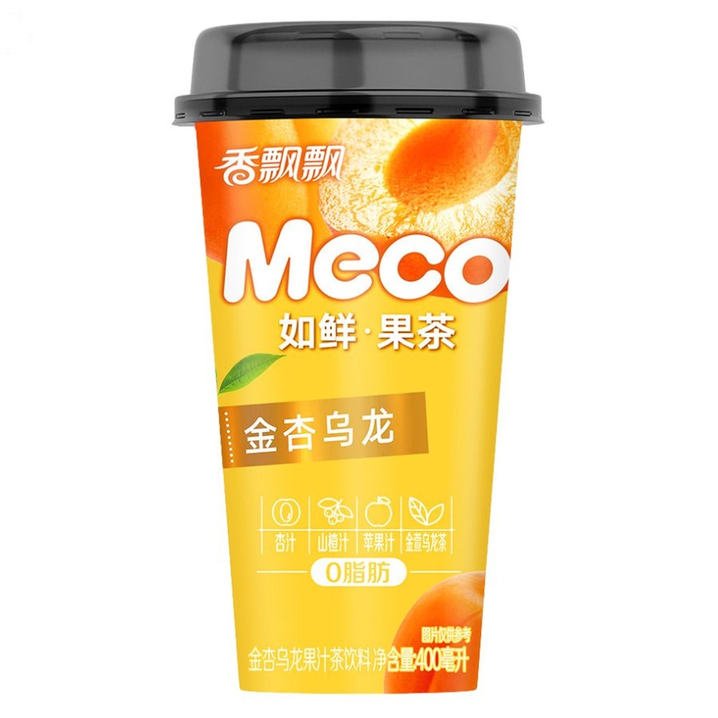 BEBIDA TE OOLONG *MECO* 香飘飘蜜谷果汁金杏乌龙 400ml/15