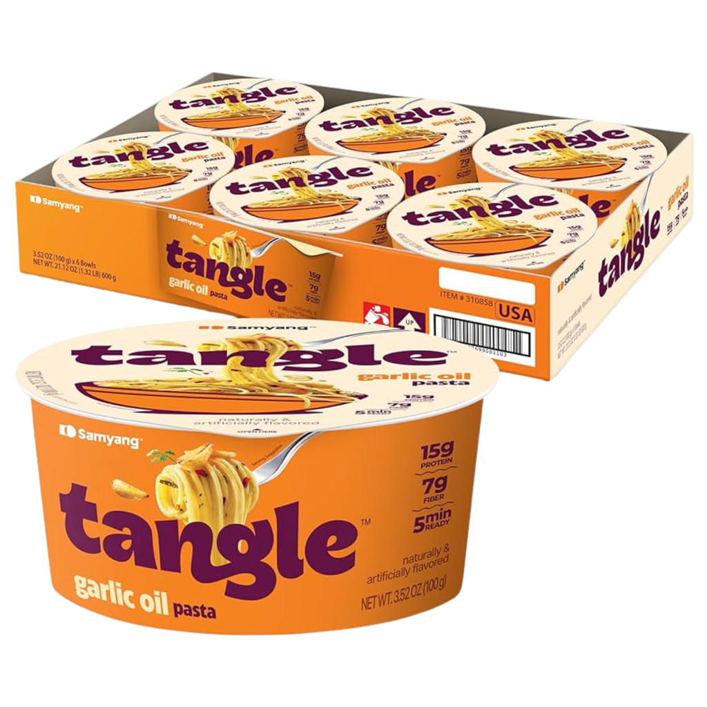 [500149] PASTA BOWL TANGLE AJO *SAMYANG* 三养蒜香意碗面 105g/6