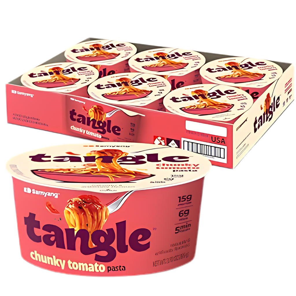 [500151] PASTA BOWL TANGLE TOMATE *SAMYANG* 三养番茄意碗面 105g/6