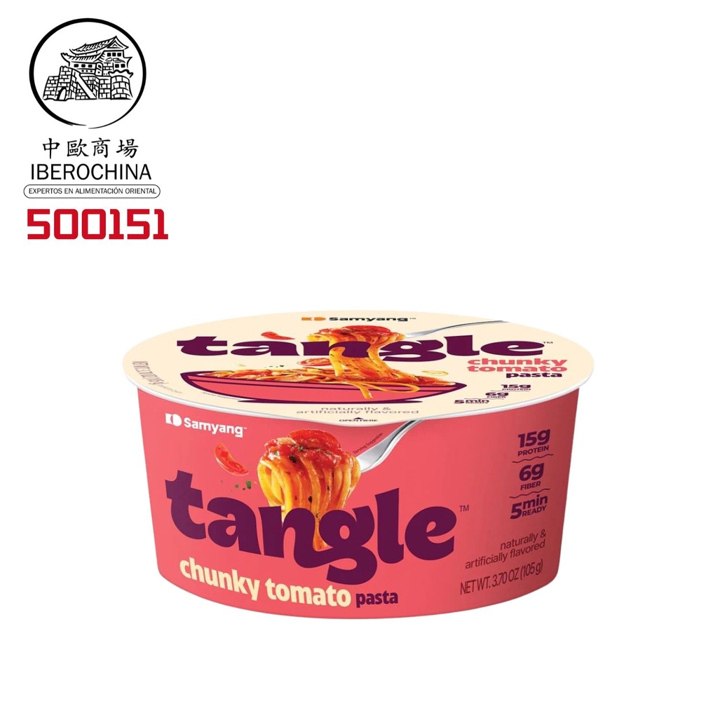 PASTA BOWL TANGLE TOMATE *SAMYANG* 三养番茄意碗面 105g/6