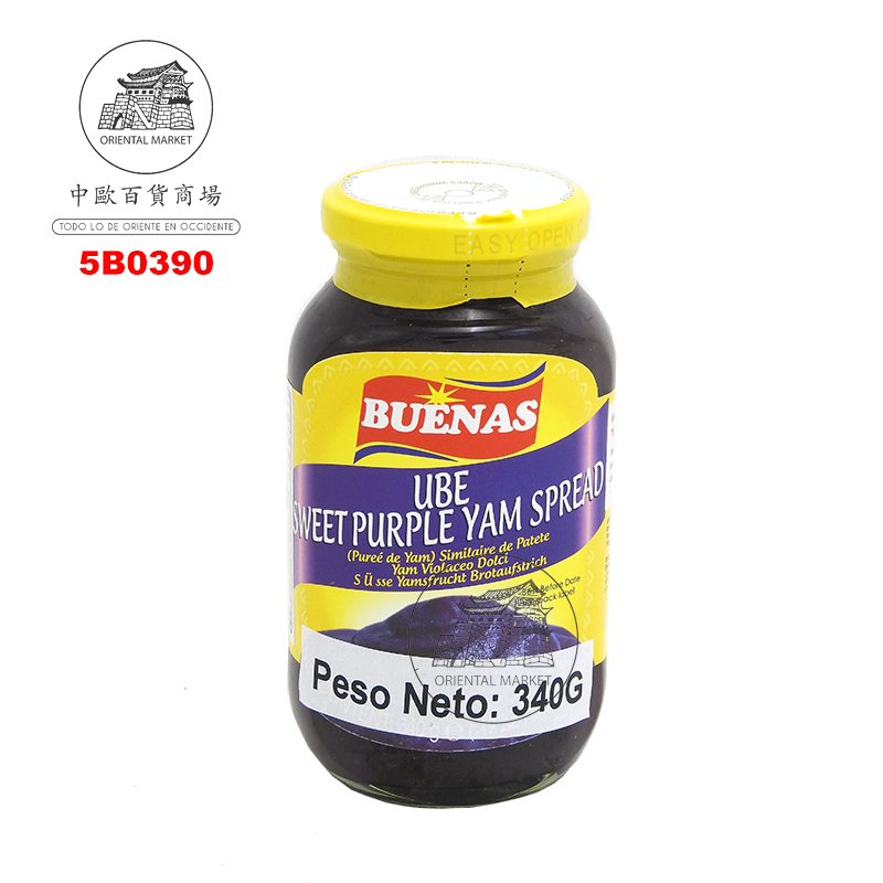 BATATA PURPURA (UBE) *BUENAS* 菲律賓蕃薯醬340G/24