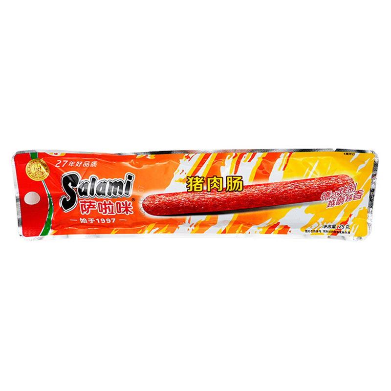 [500154] SALCHICHA DE CERDO ASADA 萨啦咪烤制猪肉肠 25g/72