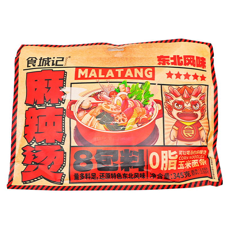MALATANG ESTILO NOREST *SCJ* 食城记东北麻辣烫 345g/20