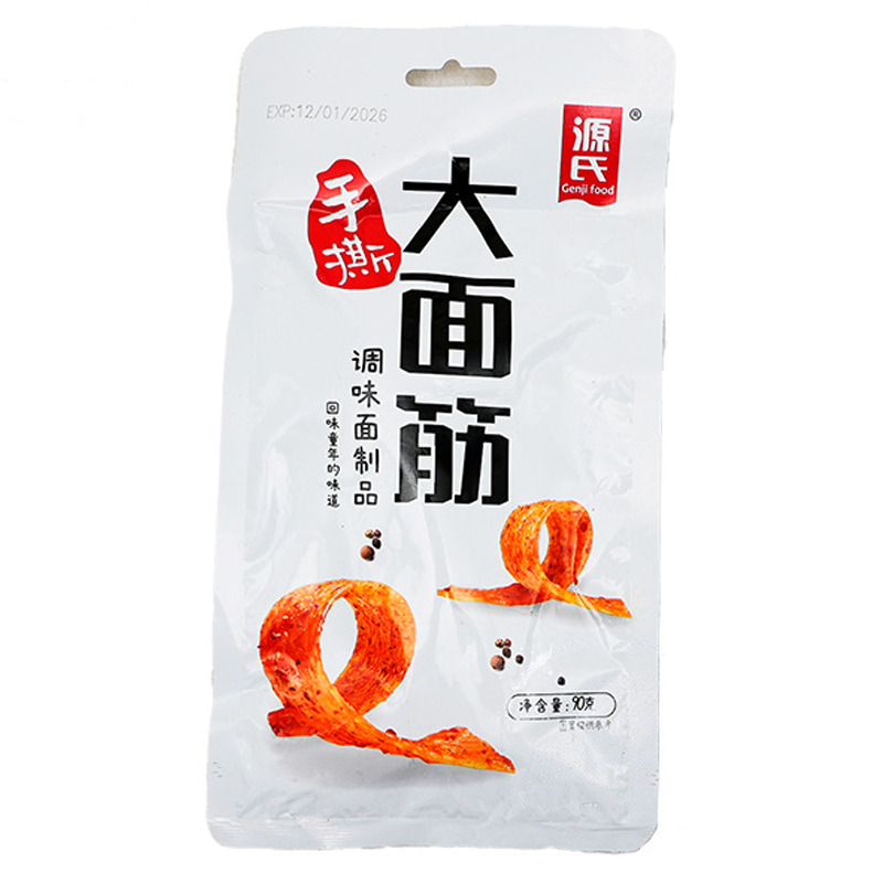 SNACKS DE GLUTEN DE TRIGO DESMENUZADO 源氏手撕大面筋 90g/40