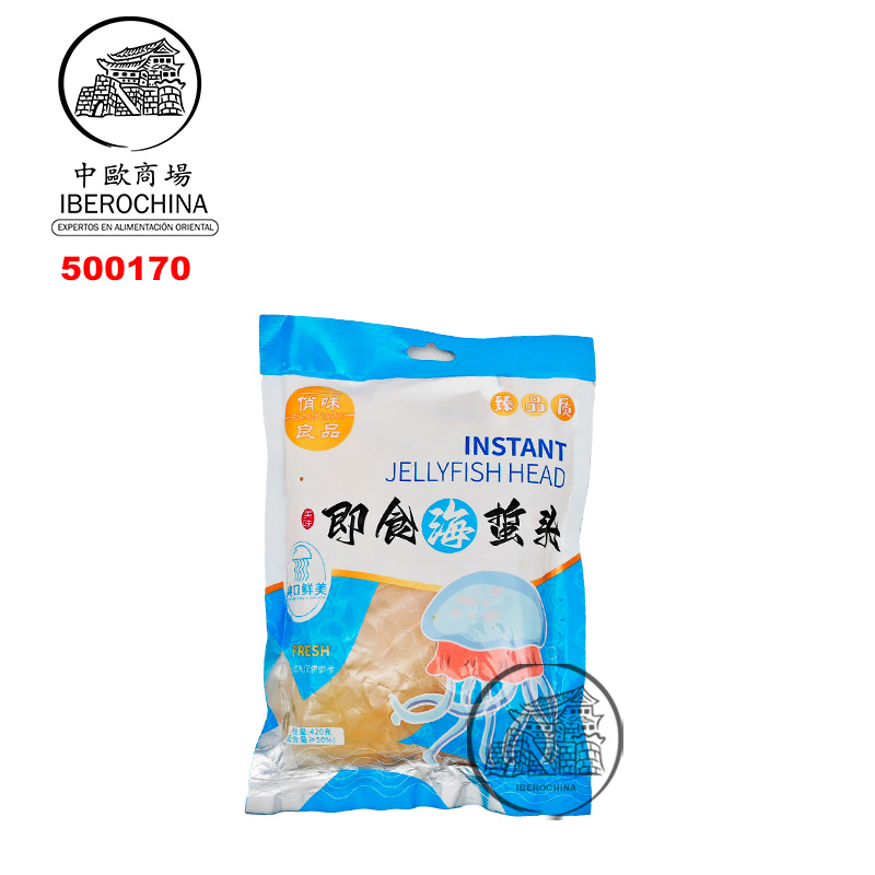 SNACK DE MEDUSA 俏味良品海蜇头 420g/40