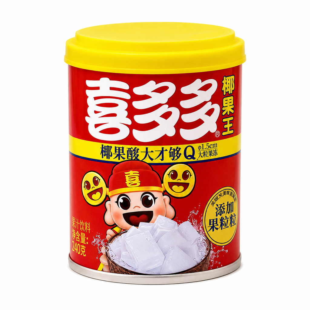 [500236] BEBIDA CON COCO *XDD* 喜多多大粒椰果 200g/10