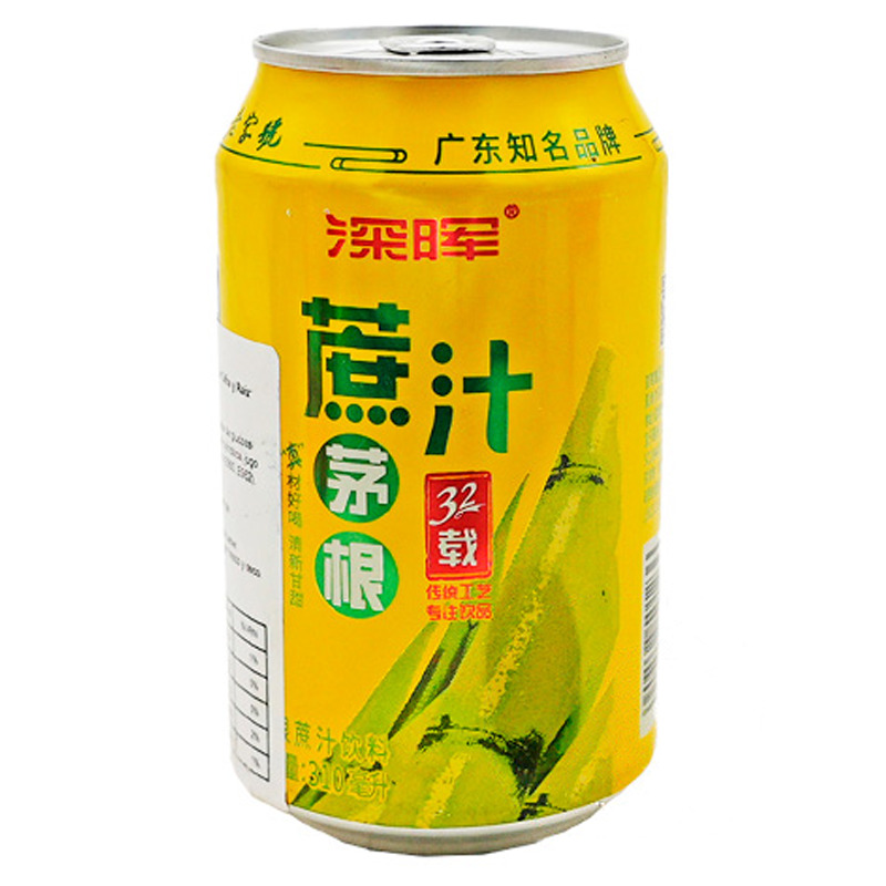 [500244] BEBIDA CAÑA *SHENHUI* 深晖茅根蔗汁饮料 310ml/24