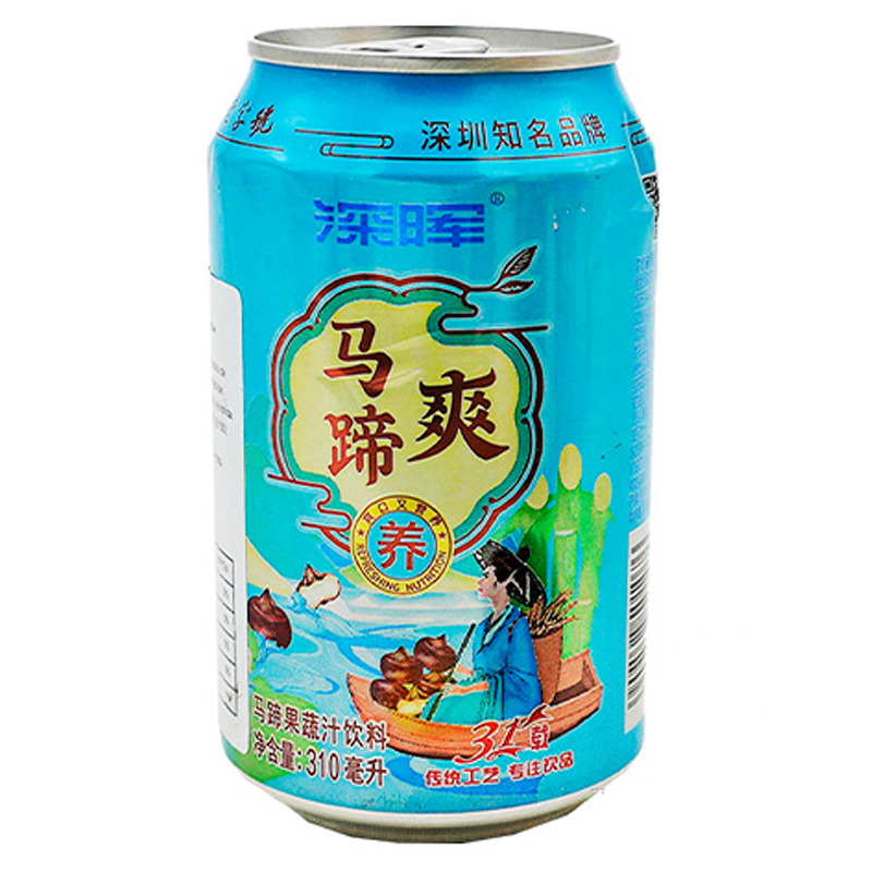 [500249] BEBIDA CASTAÑA *SHENHUI* 深晖马蹄爽 310ml/24