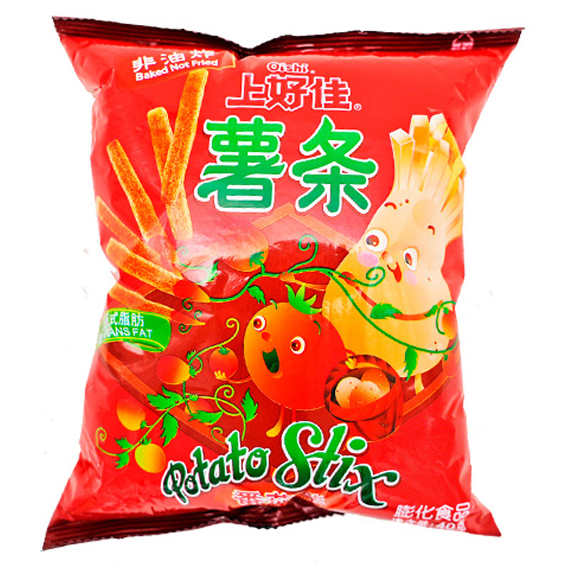 [500196] CHIPS SABOR TOMATE *OISHI * 上好佳薯条番茄味 40g/20