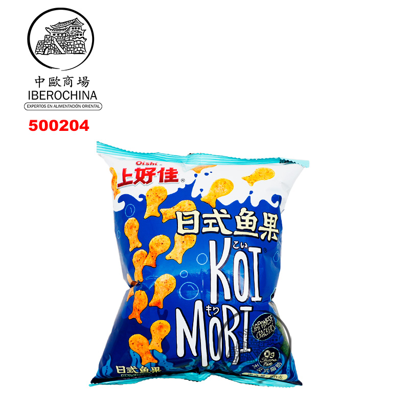 CHIPS ESTILO JAPONES *OISHI* 上好佳日式鱼果 50g/20