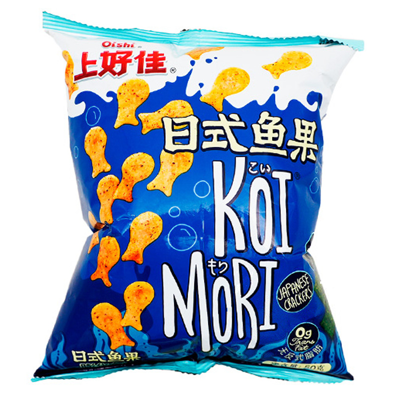 CHIPS ESTILO JAPONES *OISHI* 上好佳日式鱼果 50g/20