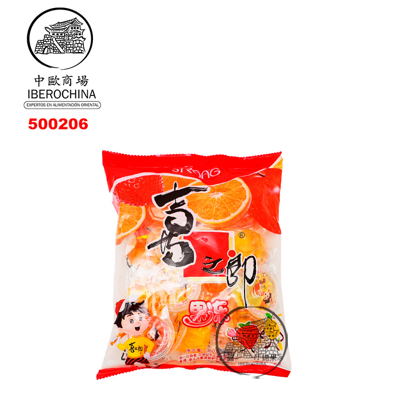 JELLY DE FRUTAS *XIZHILANG* 喜之郎什锦果冻 360g/16