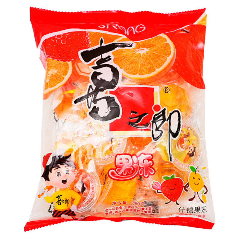JELLY DE FRUTAS *XIZHILANG* 喜之郎什锦果冻 360g/16