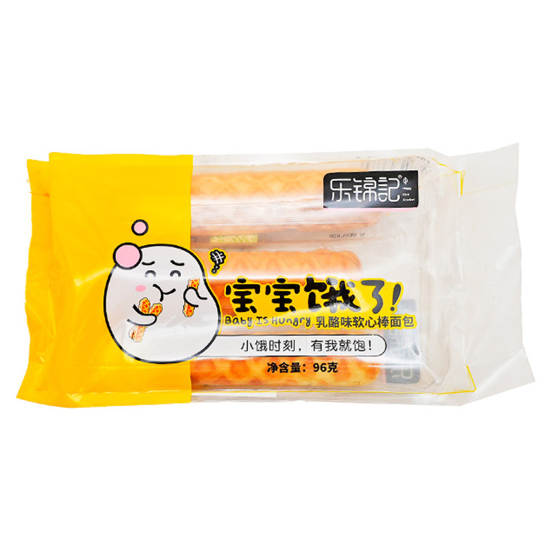 PAN RELLENA DE QUESO *LEJINJI* 乐锦记乳酪注心撕棒面包 96g/20