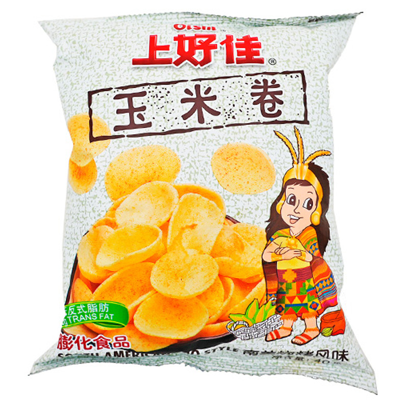CHIPS SABOR MAIZ *OISHI * 上好佳玉米卷 40g/20