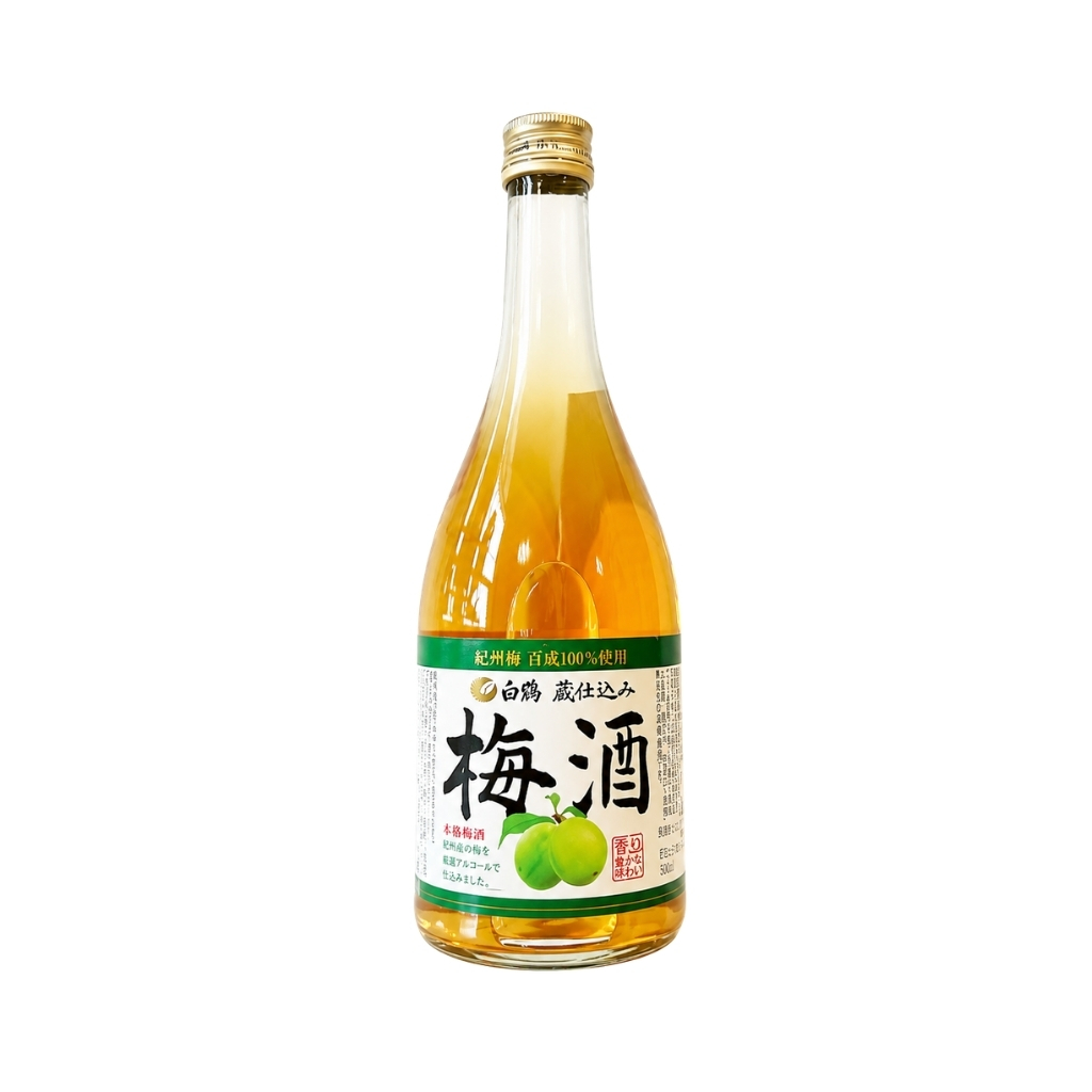 [500268] SAKE (13,5%) CIRUELA *HAKUTSURU* 白鹤梅子味清酒 500ml/6