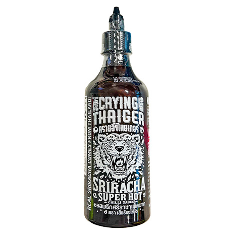 SALSA SRIRACHA SUPER PICANTE *CRYING THAIGER* 虎啸是拉差超辣酱 440ml/12