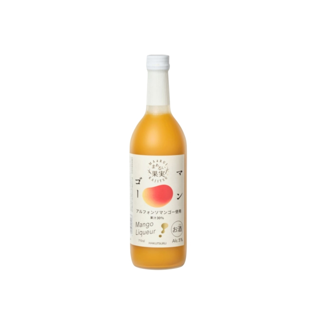 [500274] SAKE (5%) MANGO MARU *HAKUTSURU* 白鹤芒果味清酒 710ml/6