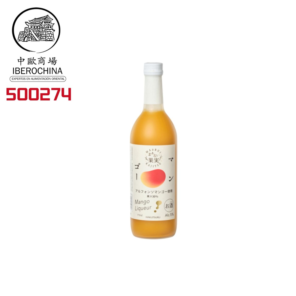 SAKE (5%) MANGO MARU *HAKUTSURU* 白鹤芒果味清酒 710ml/6