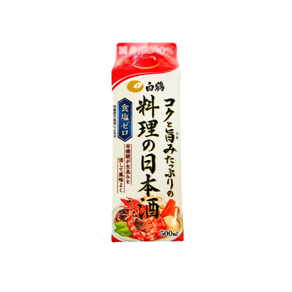 [500280] VINO (13,5%) COCINA *HAKUTSURU* 白鹤料理酒 500ml/12