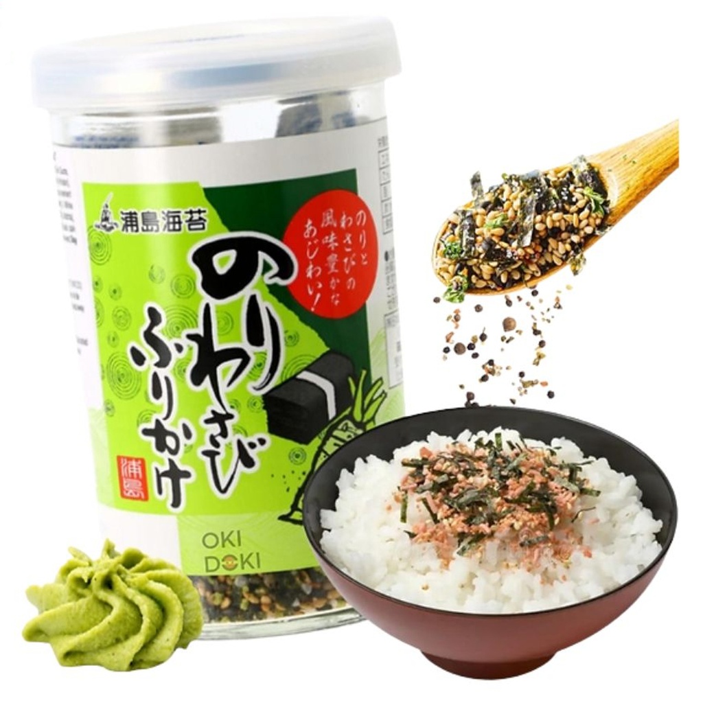 PREPARADO FURIKAKE NORI WASABI *NIHON KAIS* 日本芥末米飯調味料 50g/30