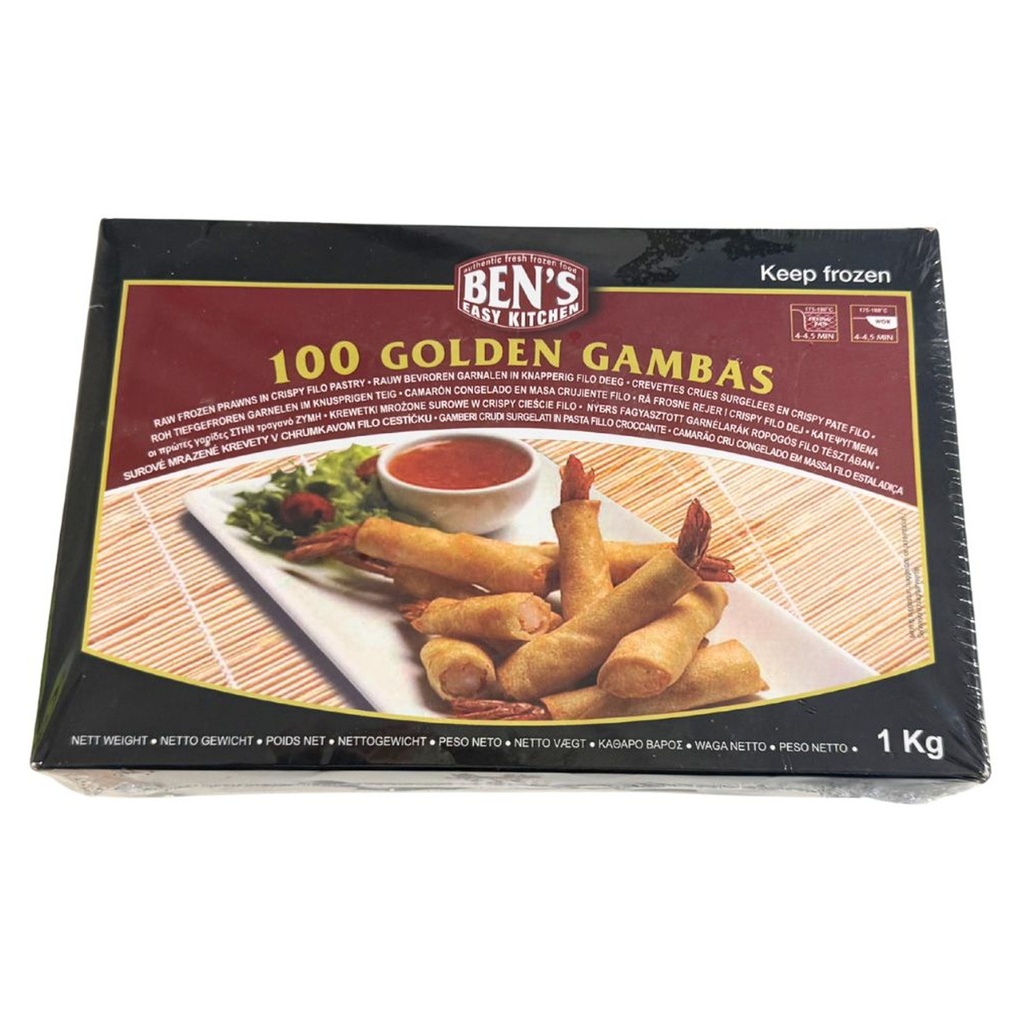ROLLO DE PRIMAVERA DE GAMBAS *BML* 虾春卷 1kg/10