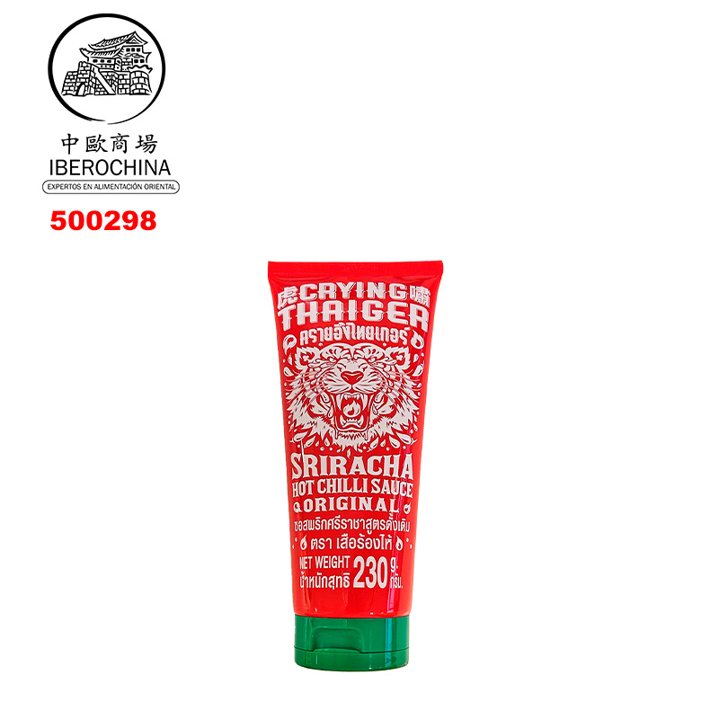 SALSA SRIRACHA TUBO *CRYING THAIGER* 虎啸是拉差酱软管装 230g/24
