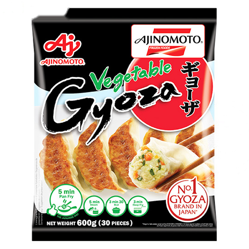 [200311/2G0016] GYOZA VERDURA PREMIUM S006 CONGELADA *AJINOMOTO* 冻特级蔬菜煎饺 600g/10