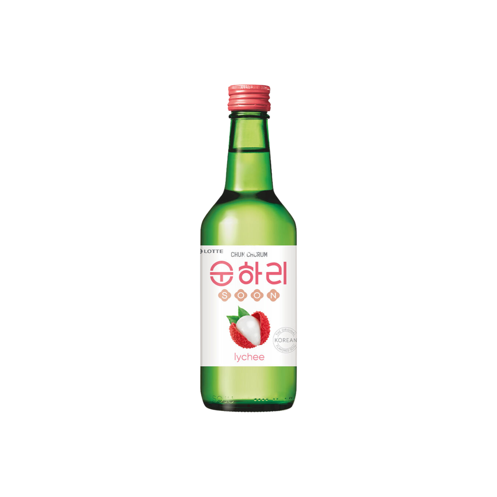 SOJU (12%) LYCHEE *LOTTE* 乐天荔枝味烧酒 350ml/20