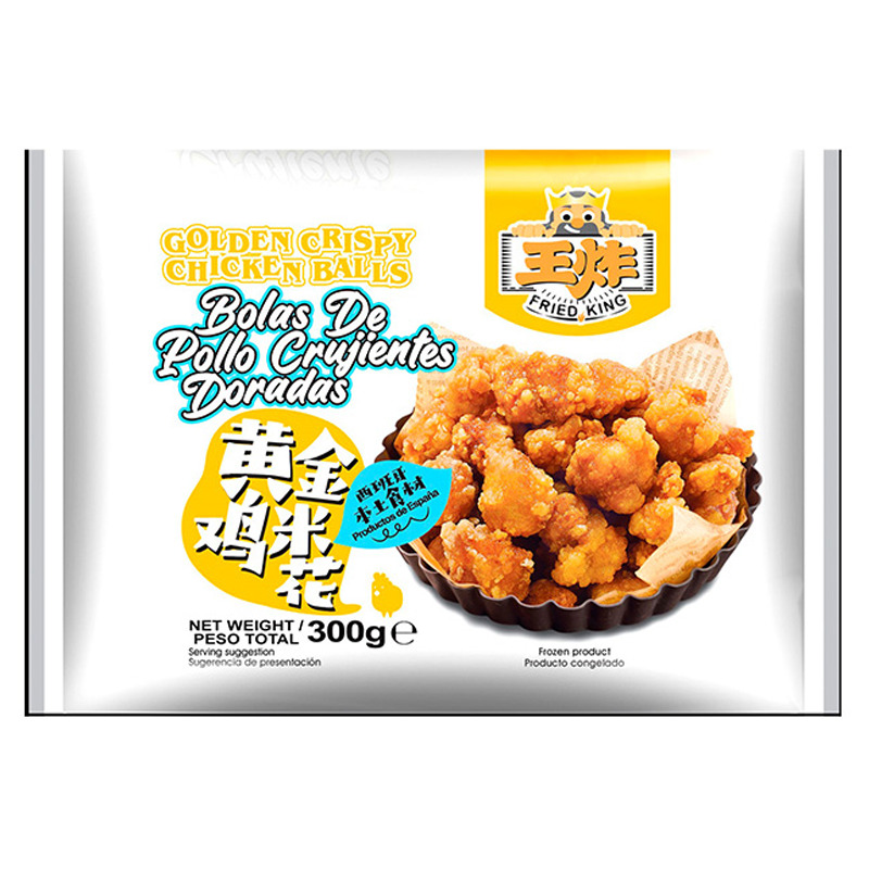 POLLO CRUJIENTE ASIATICO CONGELADO *MENGFU* 蒙福冻鸡米花 300g/12
