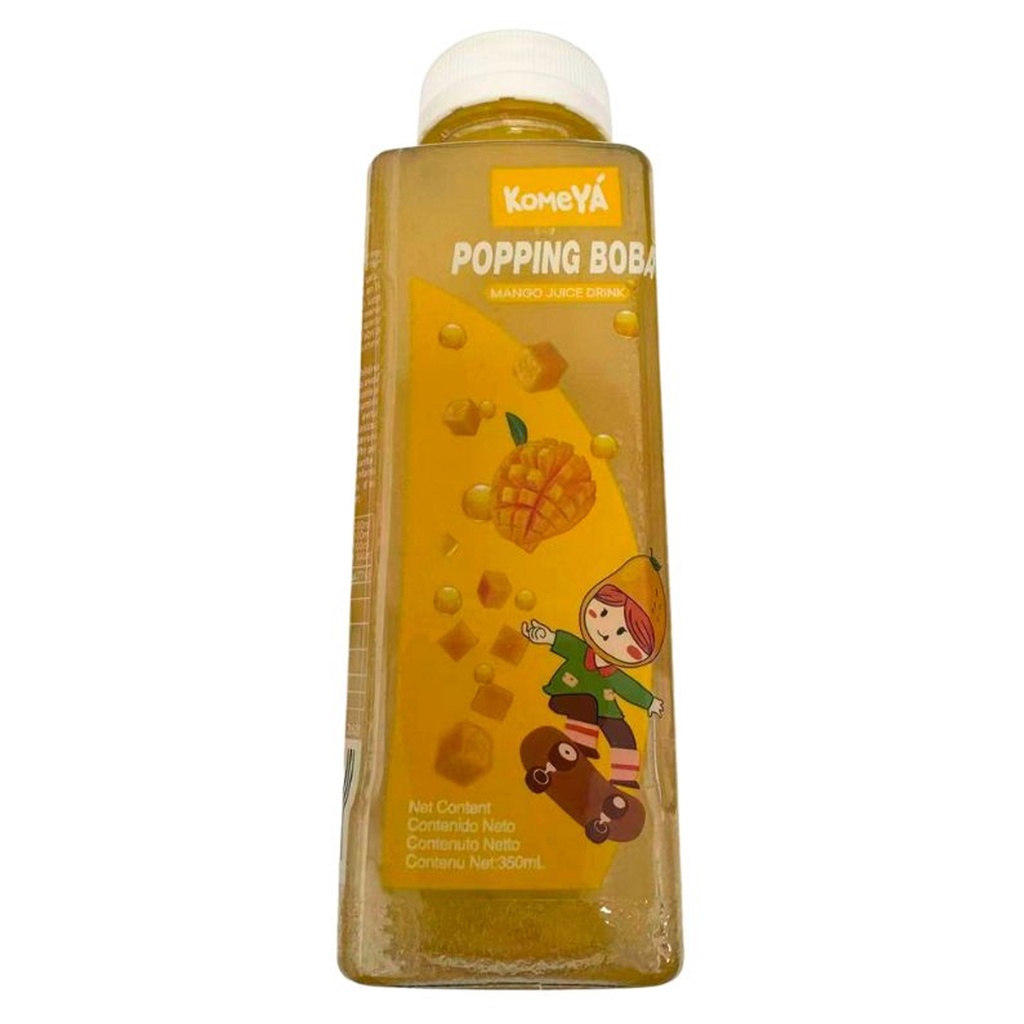 BEBIDA SABOR A MANGO *KOMEYA* 爆珠饮料芒果味350ml/12