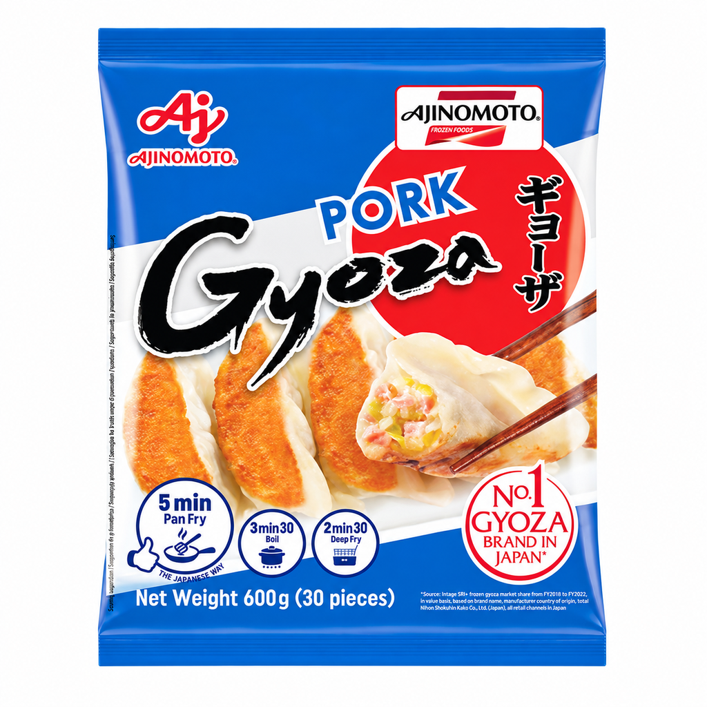 GYOZA CERDO E008 CONGELADA *AJINOMOTO* 冻猪肉蔬菜煎饺 600g/10