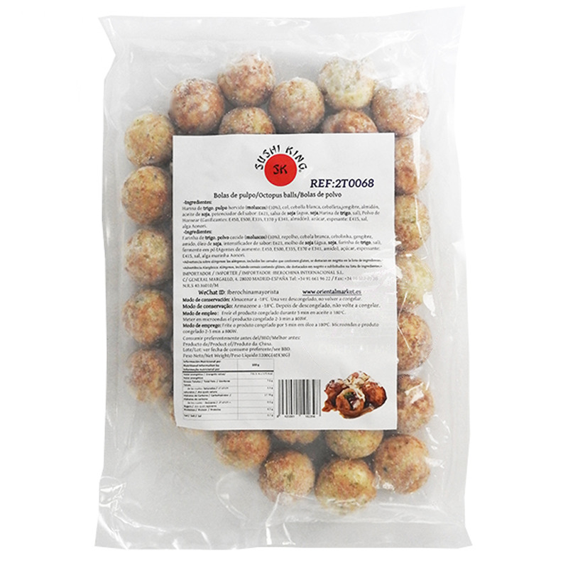 TAKOYAKI *SUSHI KING* 寿司王日式章鱼烧 30g/40u/1,2kg/10