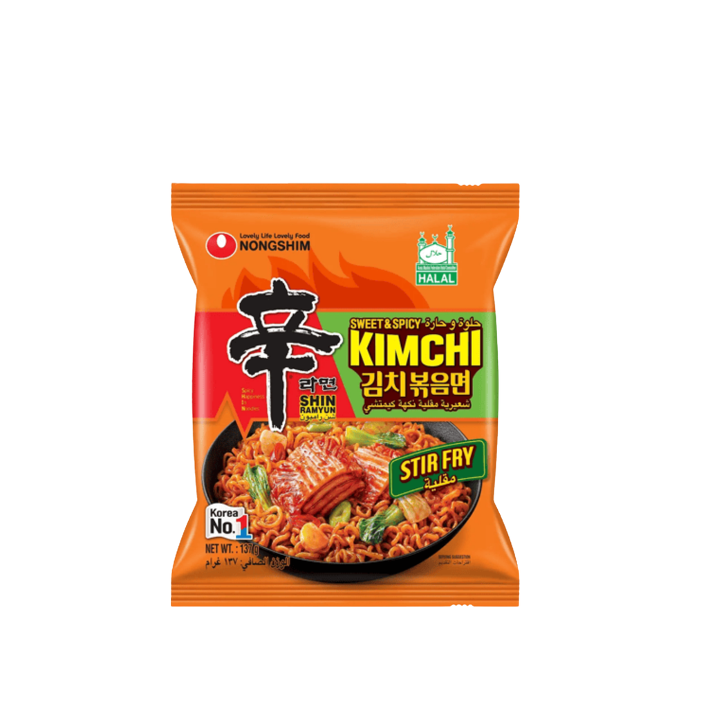 [500497] RAMEN KIMCHI SALTEADO *NONGSHIM* 农心泡菜辛炒面 137g/20