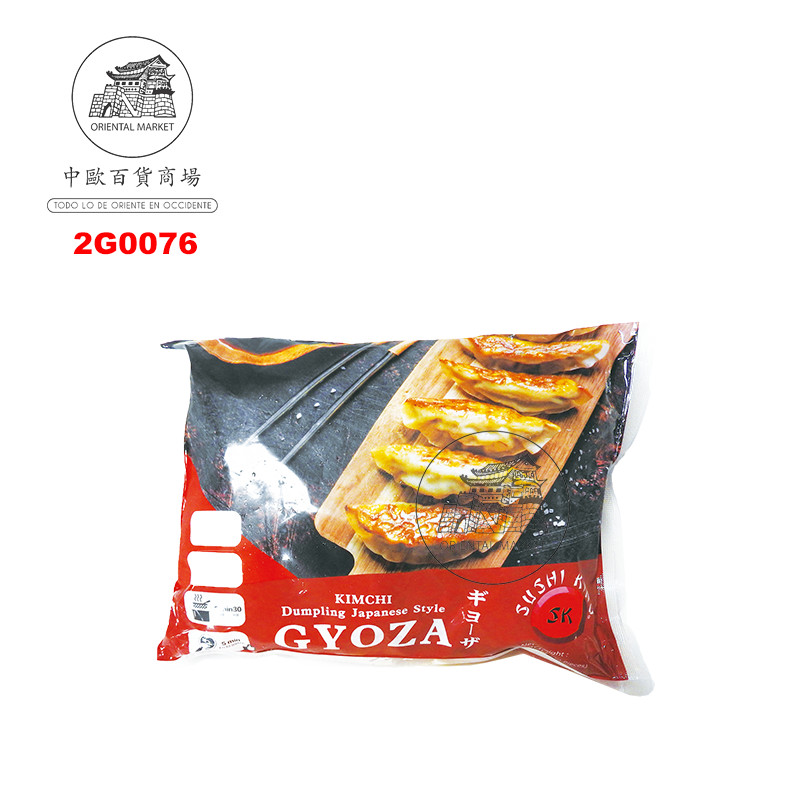 GYOZA KIMCHI CONGELADA *SUSHI KING* 寿司王冻泡菜煎饺 30u/600g/10